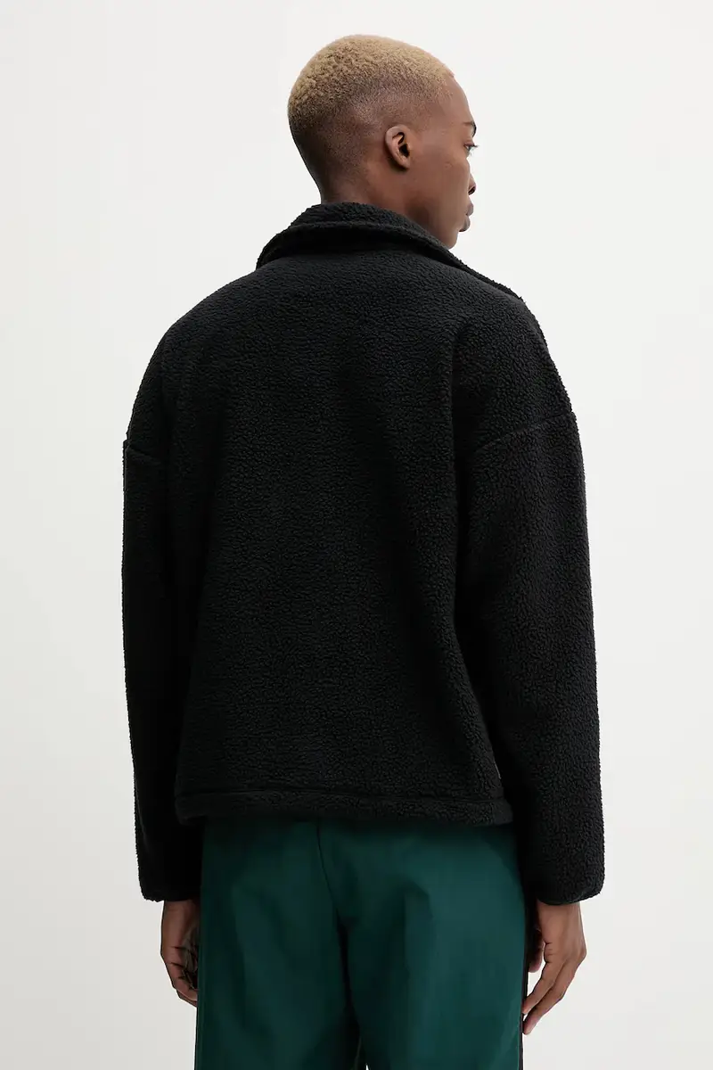 felpa in pile City Tech uomo colore nero KB1197 miniatura 3