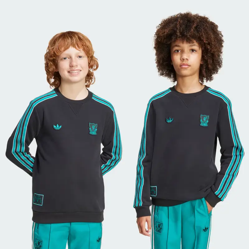 Felpa junior Liverpool FC Terrace Icons Black