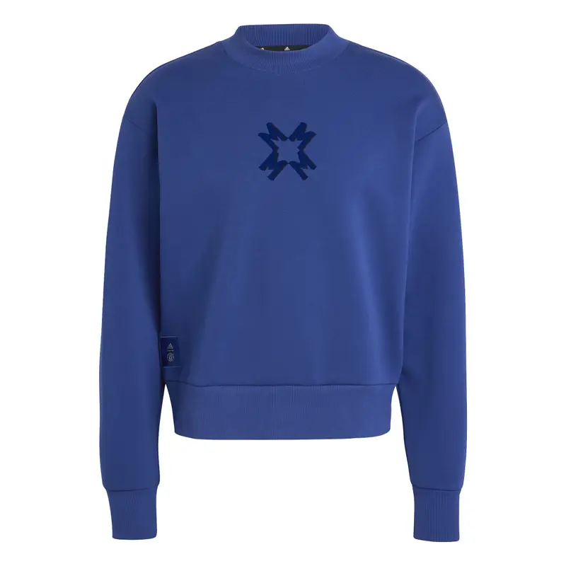 Felpa Manchester United Doubleknit 2024/25 Bleu