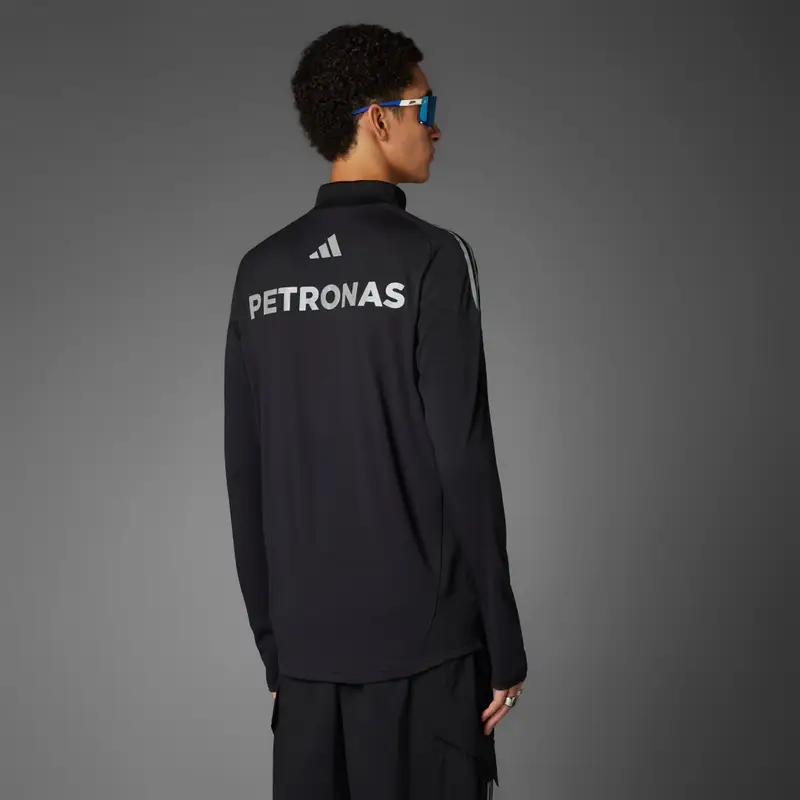 FELPA MERCEDES - AMG PETRONAS FORMULA ONE TEAM MECHANICS Black miniatura 2