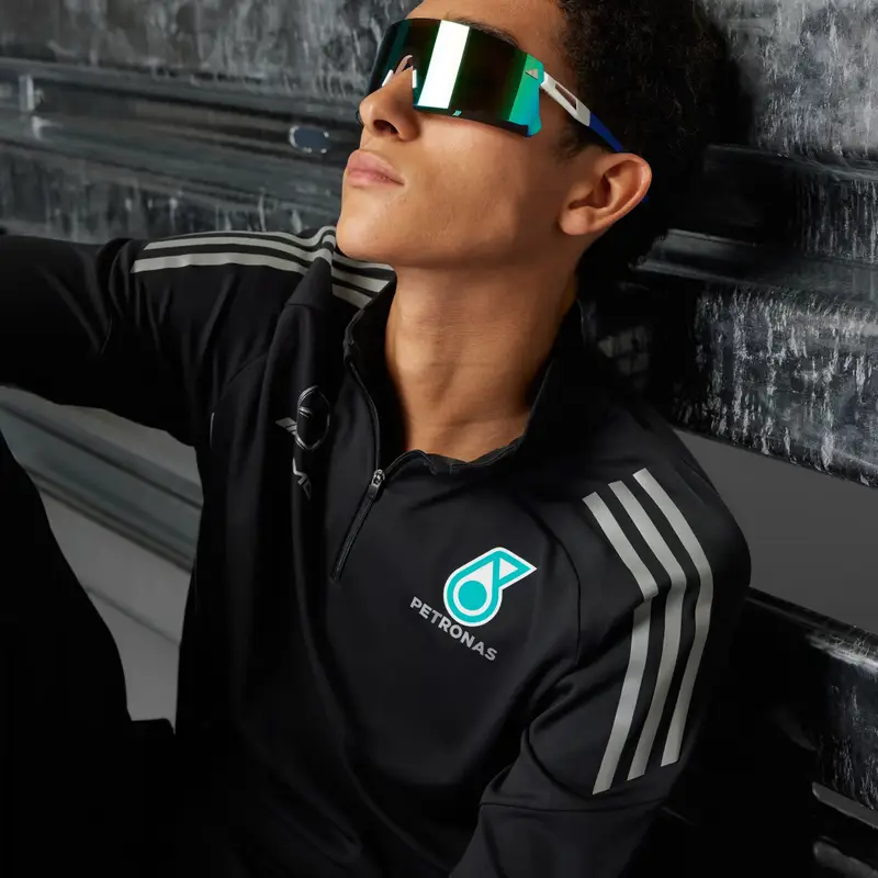 FELPA MERCEDES - AMG PETRONAS FORMULA ONE TEAM MECHANICS Black miniatura 4