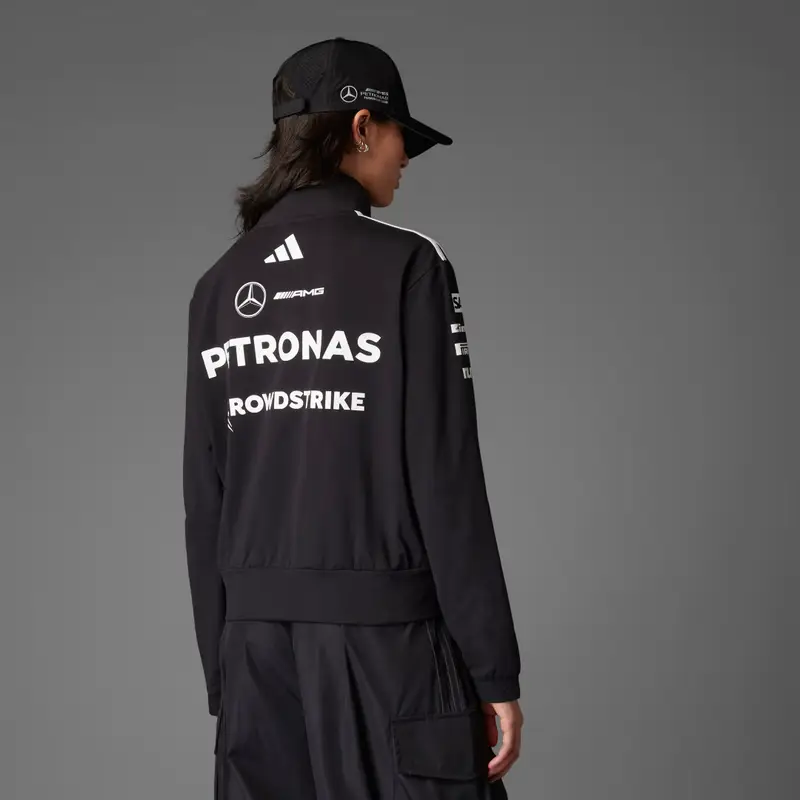 FELPA MERCEDES - AMG PETRONAS FORMULA ONE TEAM QUARTER ZIP Black miniatura 2