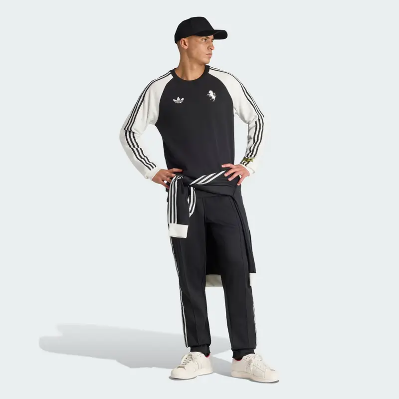 Felpa Originals Crew Juventus FC Black miniatura 3