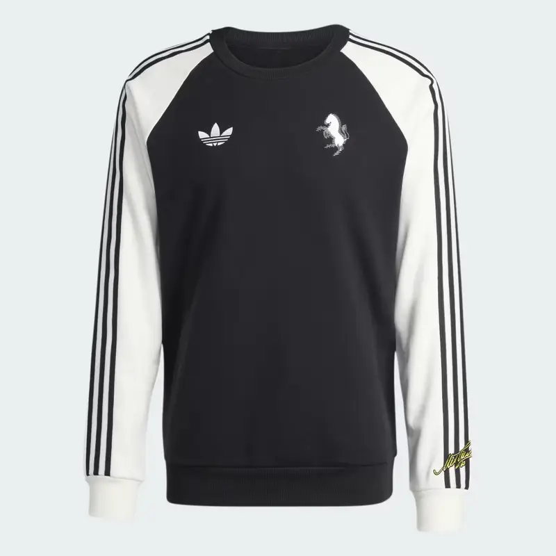 Felpa Originals Crew Juventus FC Black miniatura 4