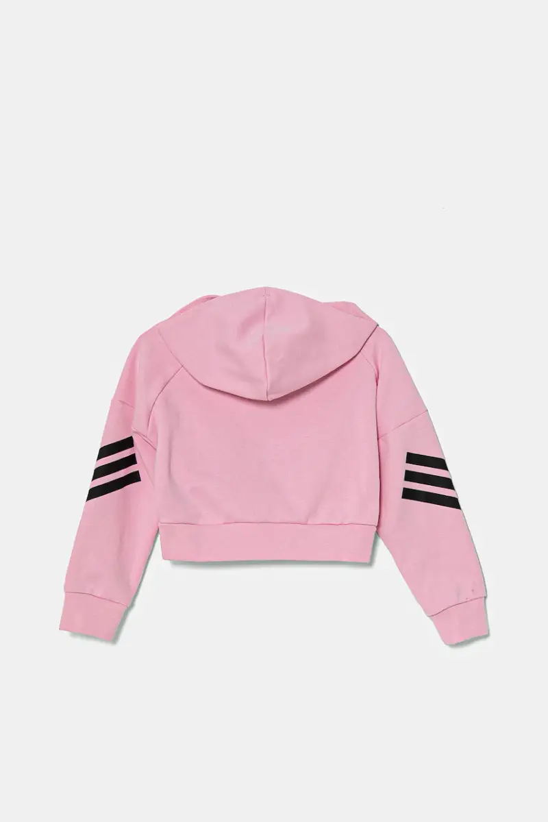 felpa per bambini colore rosa con cappuccio JD1300 miniatura 2