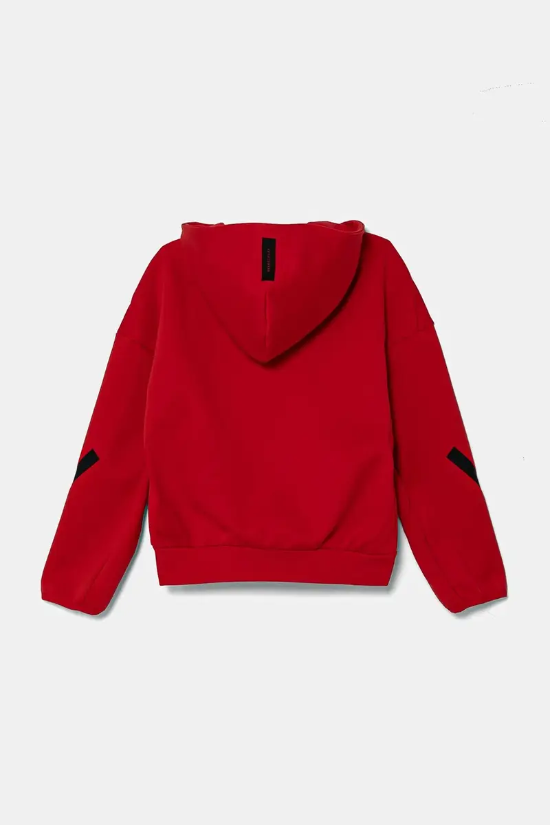 felpa per bambini colore rosso con cappuccio JC7580 miniatura 3