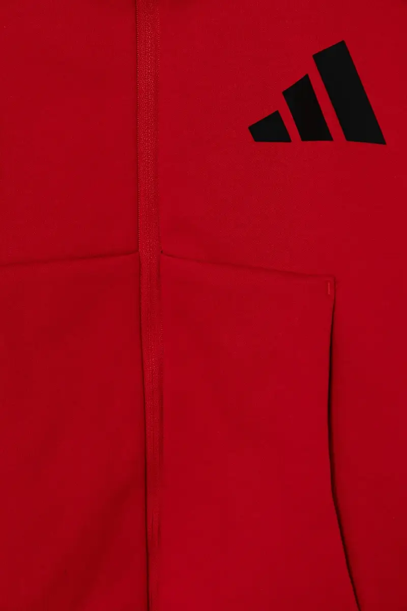 felpa per bambini colore rosso con cappuccio JC7580 miniatura 4