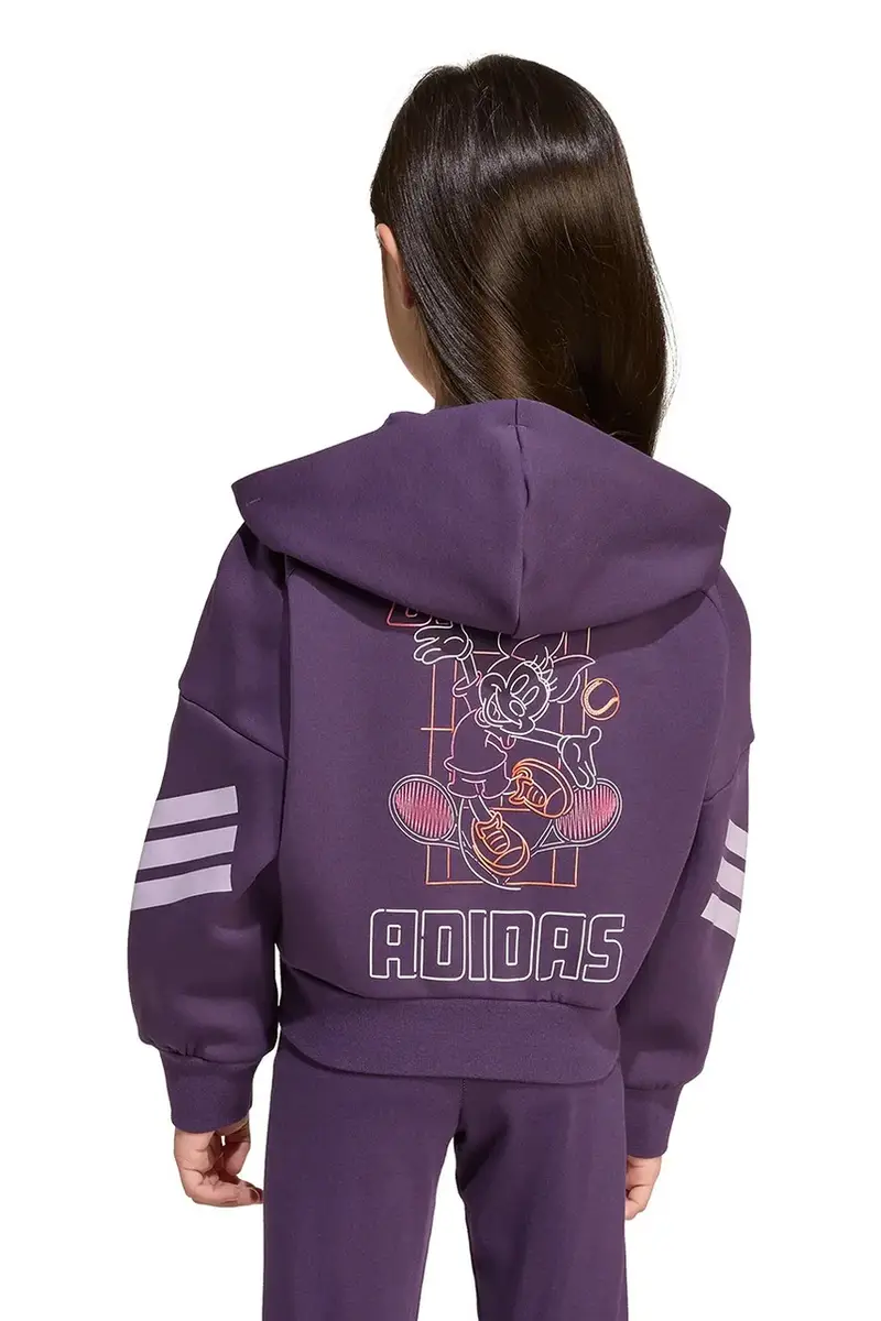 felpa per bambini colore violetto con cappuccio JL9193 miniatura 5