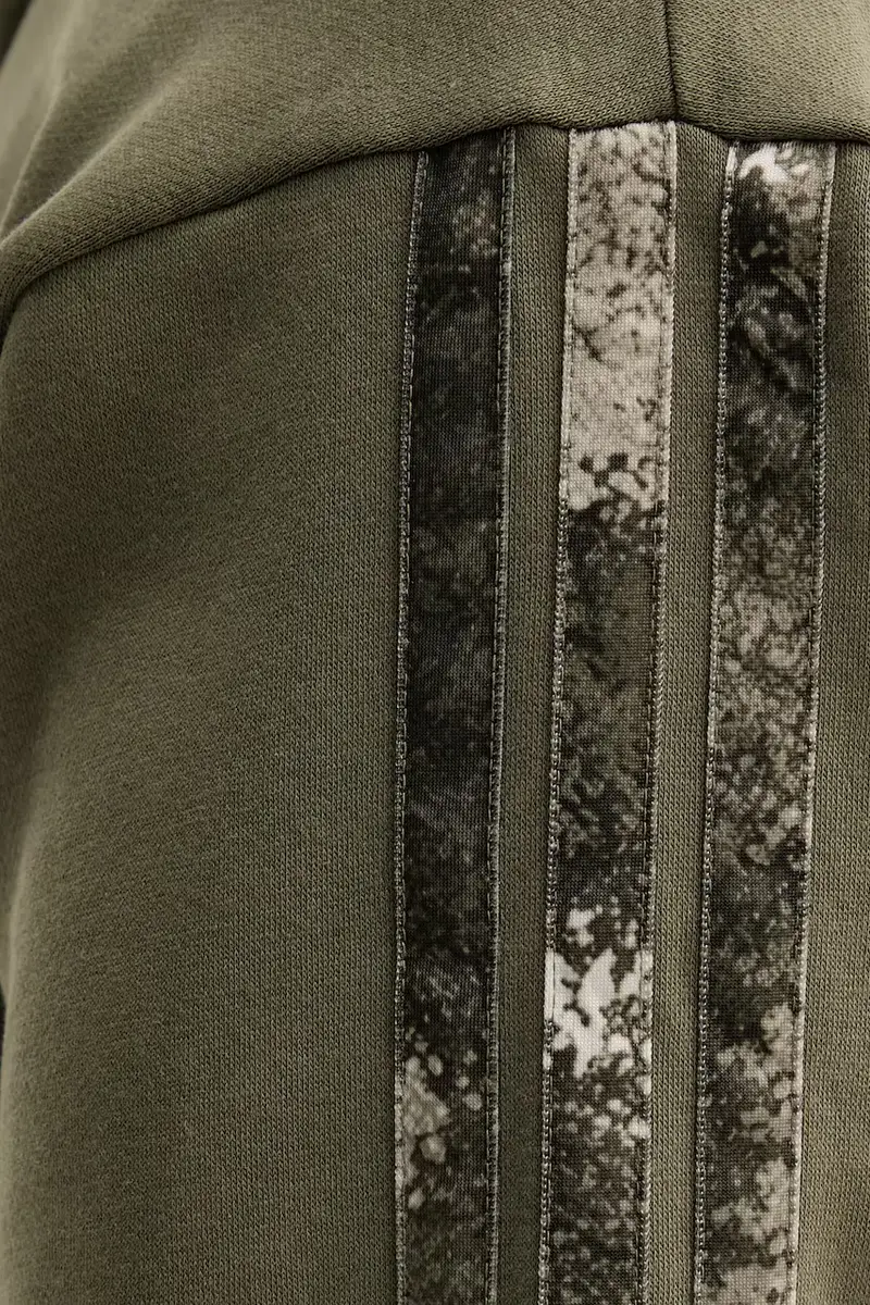 felpa Seasonal AOP uomo colore verde con cappuccio JM1723 miniatura 5