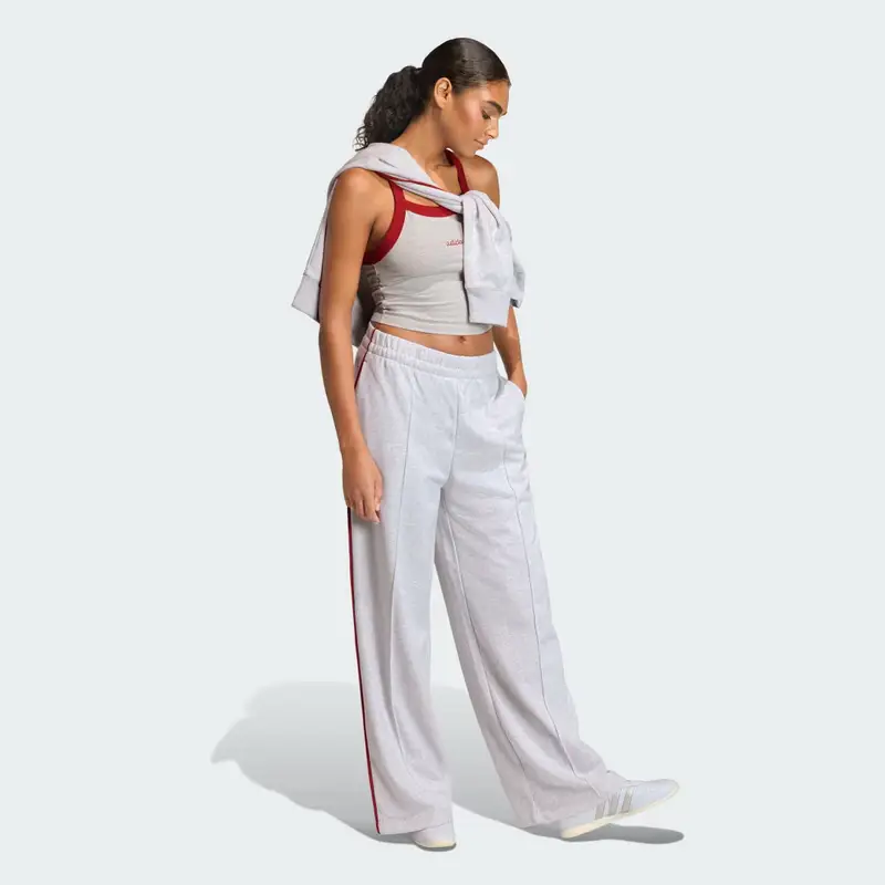 Felpa Seasonal Essentials Colorpop con grafica ricamata Light Grey Heather miniatura 3