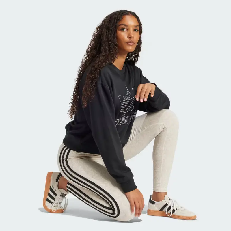 Felpa Snake Crew Black miniatura 3