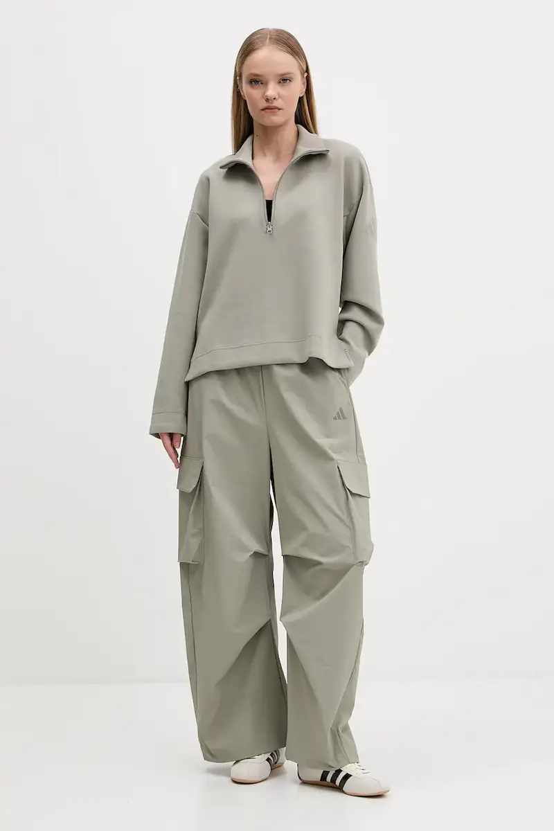 felpa Soft Lux donna colore verde JW7422 miniatura 2