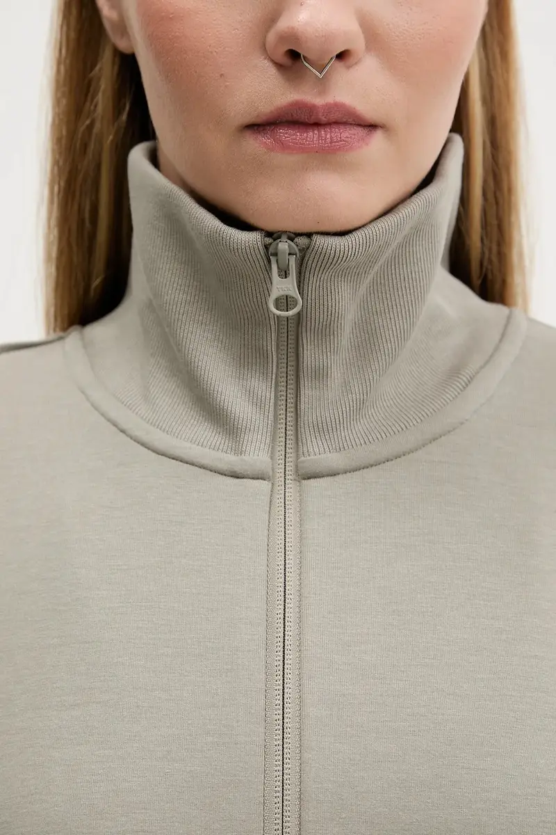 felpa Soft Lux donna colore verde JW7422 miniatura 5