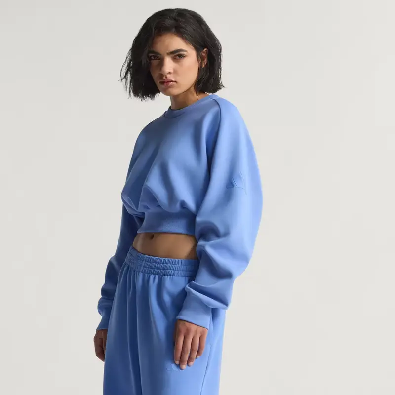 Felpa Soft Lux Loose Blue Fusion