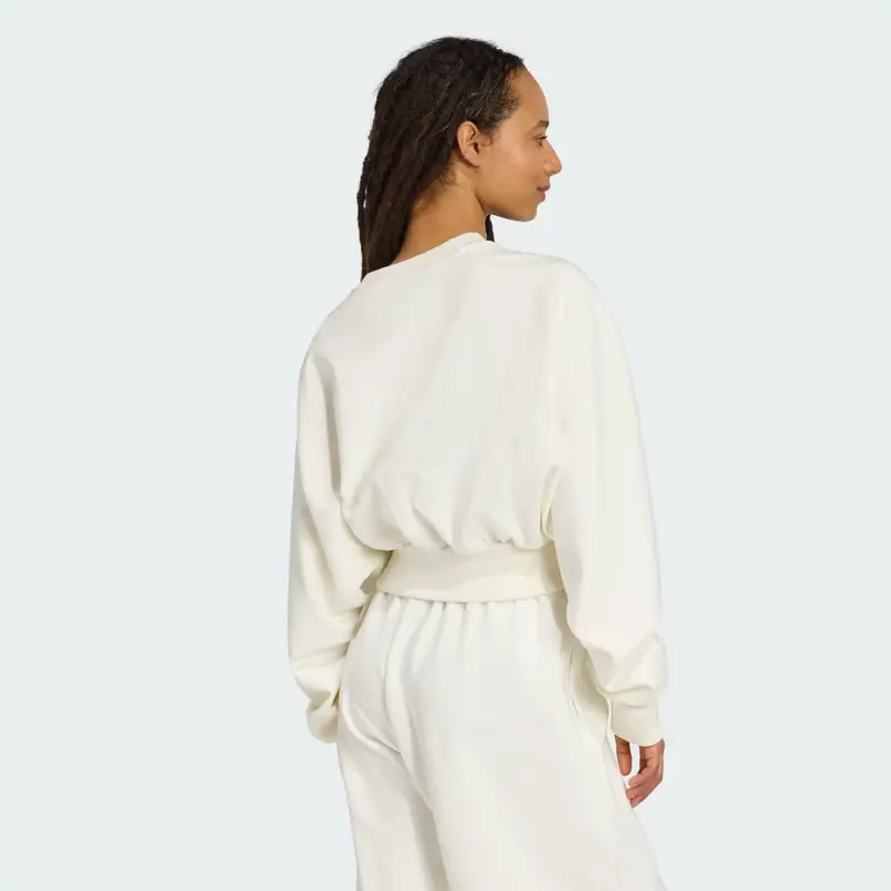 Felpa Soft Lux Loose Off White miniatura 2