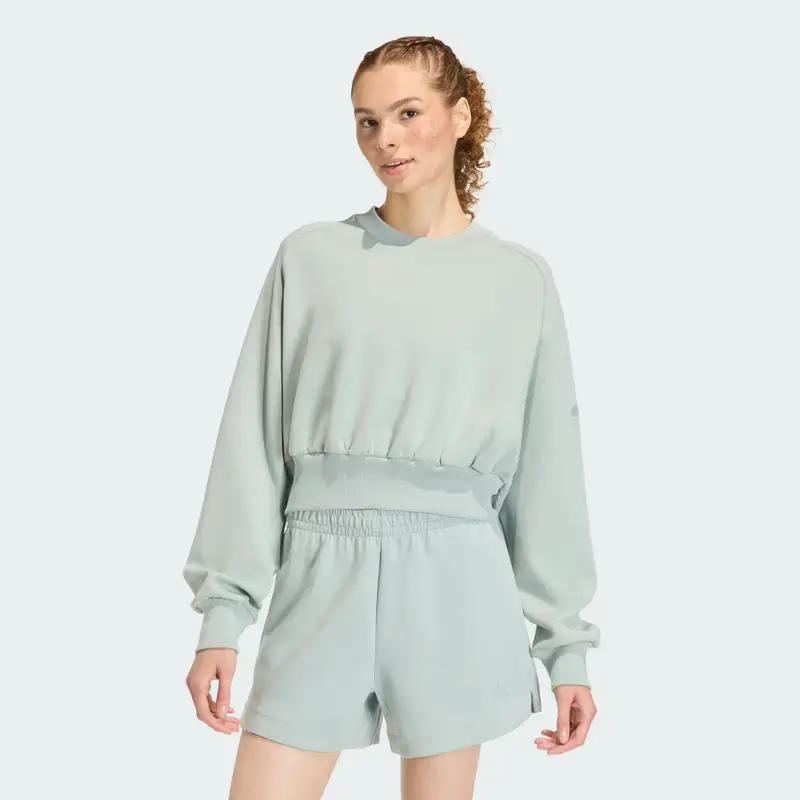 Felpa Soft Lux Loose Wonder Sage