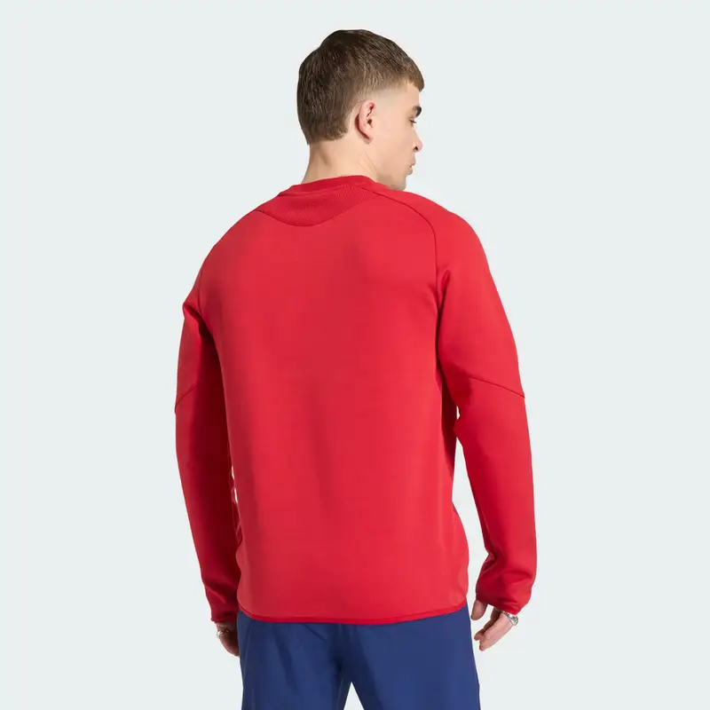 Felpa Spagna Tiro Travel Crew Team Power Red 2 miniatura 2