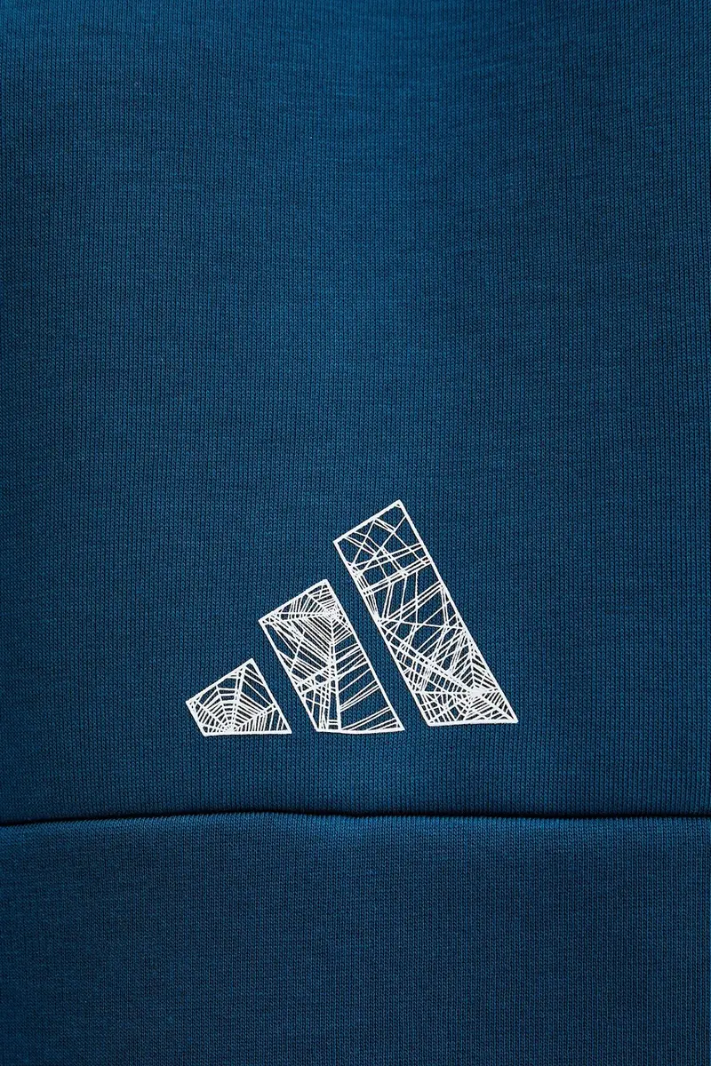 felpa Spiderman Hoo uomo colore blu con cappuccio JL7975 miniatura 5