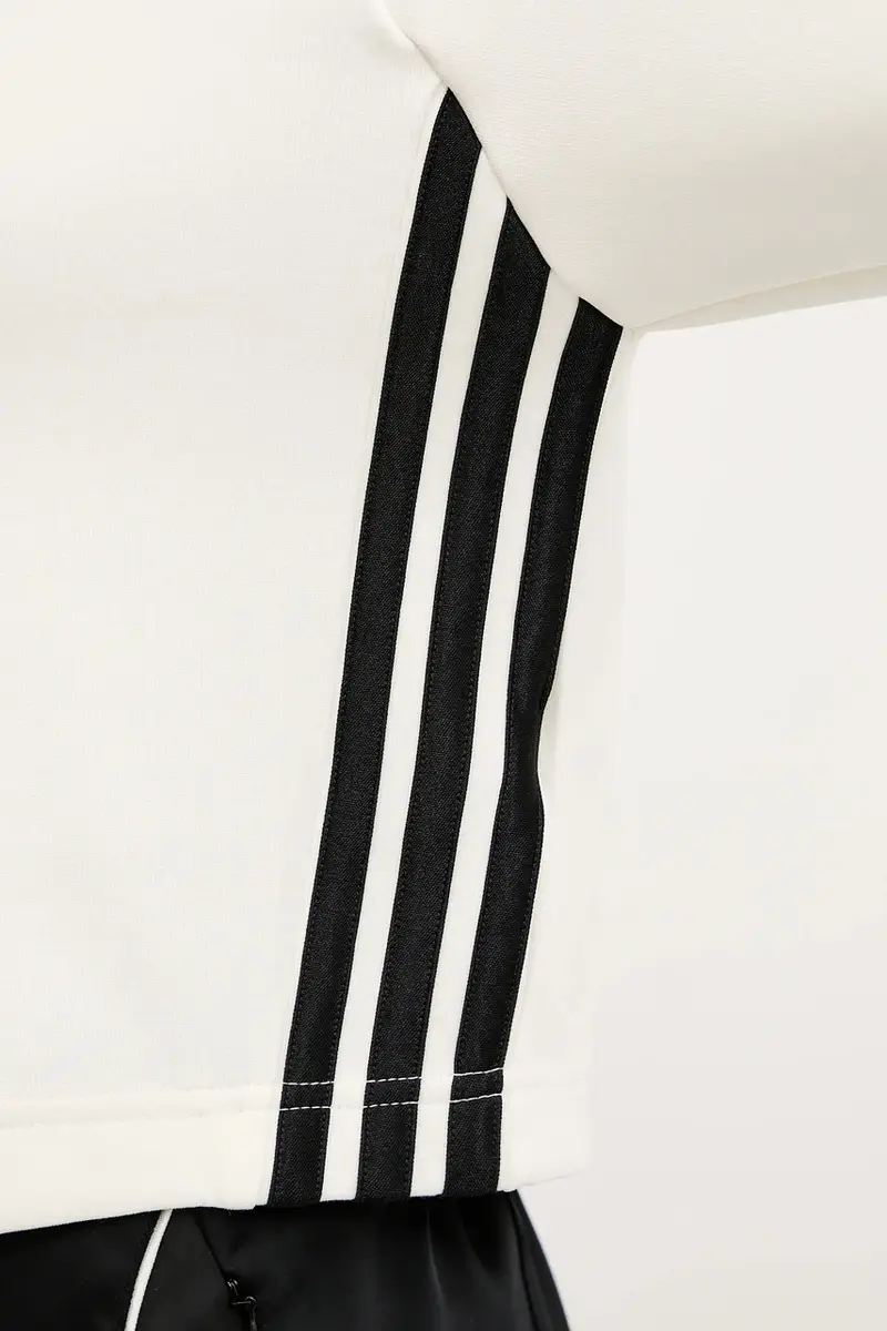 felpa Stadium donna colore beige con applicazione JW0506 miniatura 5