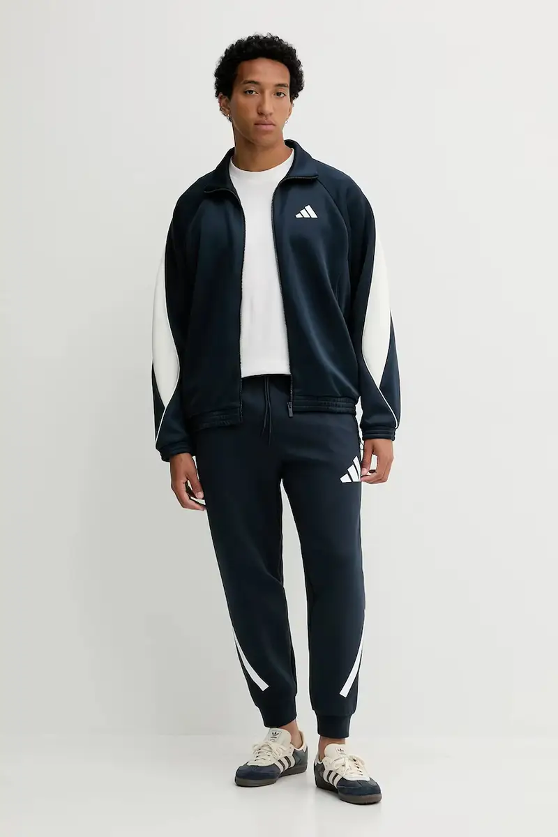 felpa Stadium uomo colore blu navy JX5617 miniatura 2