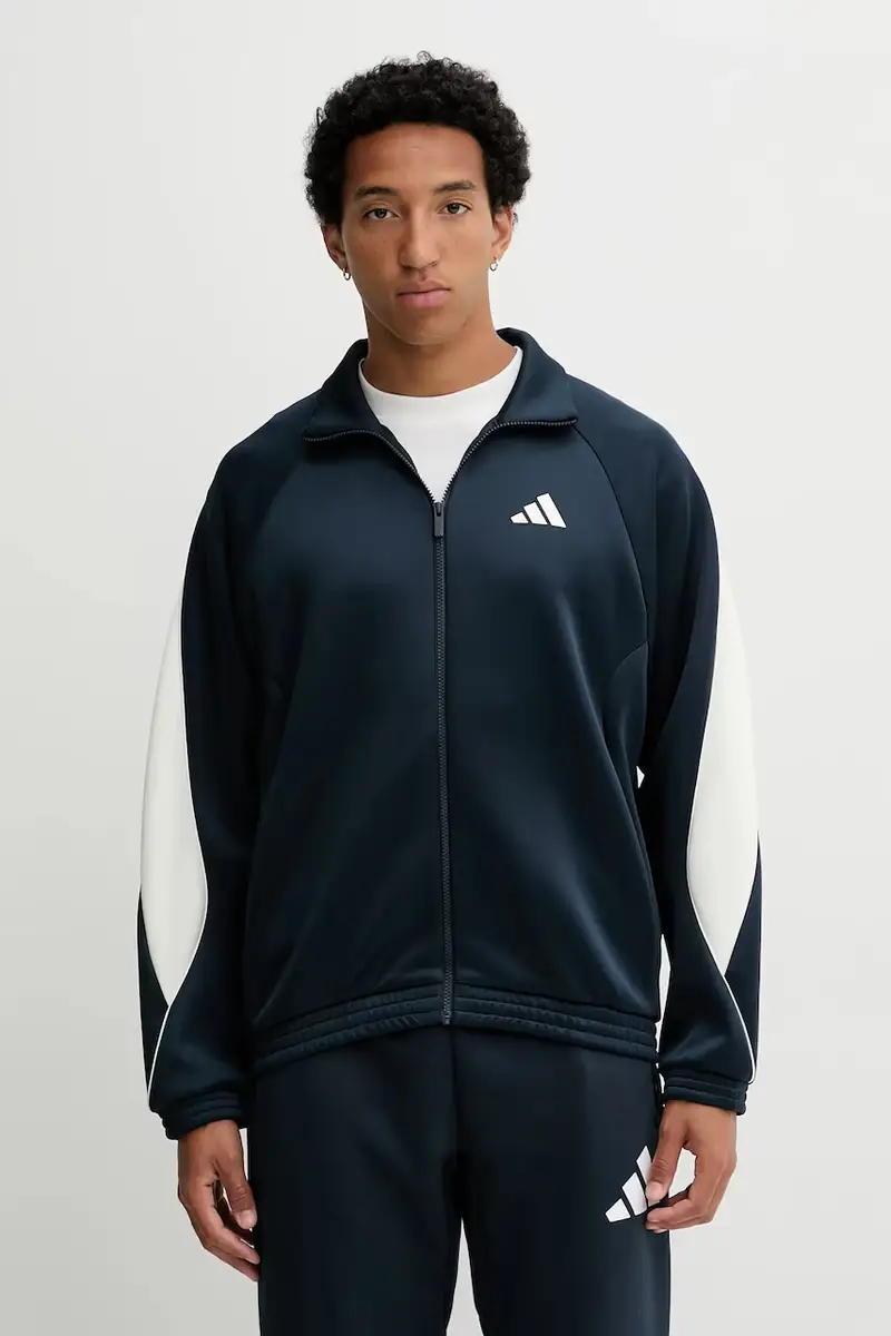 felpa Stadium uomo colore blu navy JX5617