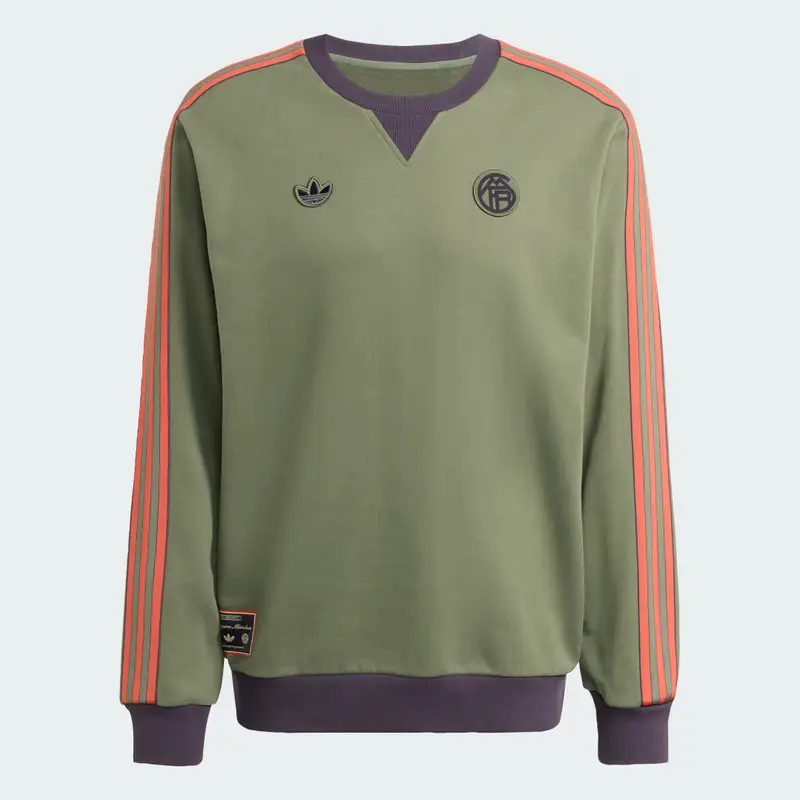 Felpa Terrace Icons FC Bayern MÃ¼nchen Base Green miniatura 4