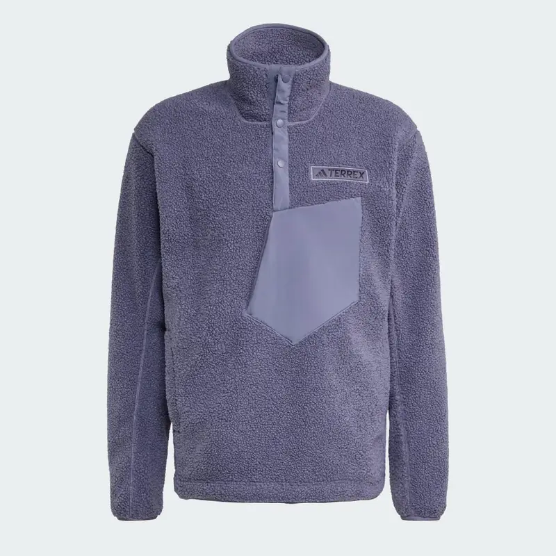 Felpa Terrex Xploric High Pile Fleece Pullover Preloved Violet miniatura 4