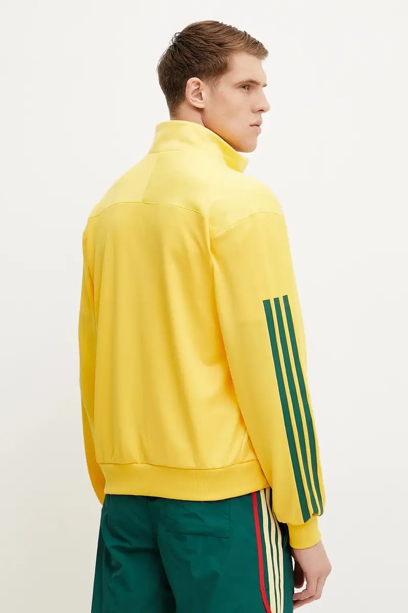 felpa Tiro uomo colore giallo con applicazione JC8017 miniatura 3