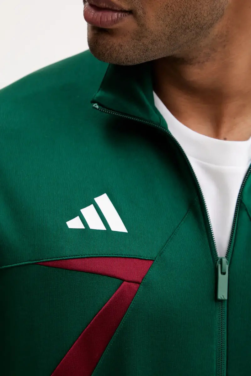 felpa Tiro uomo colore verde JN2580 miniatura 5