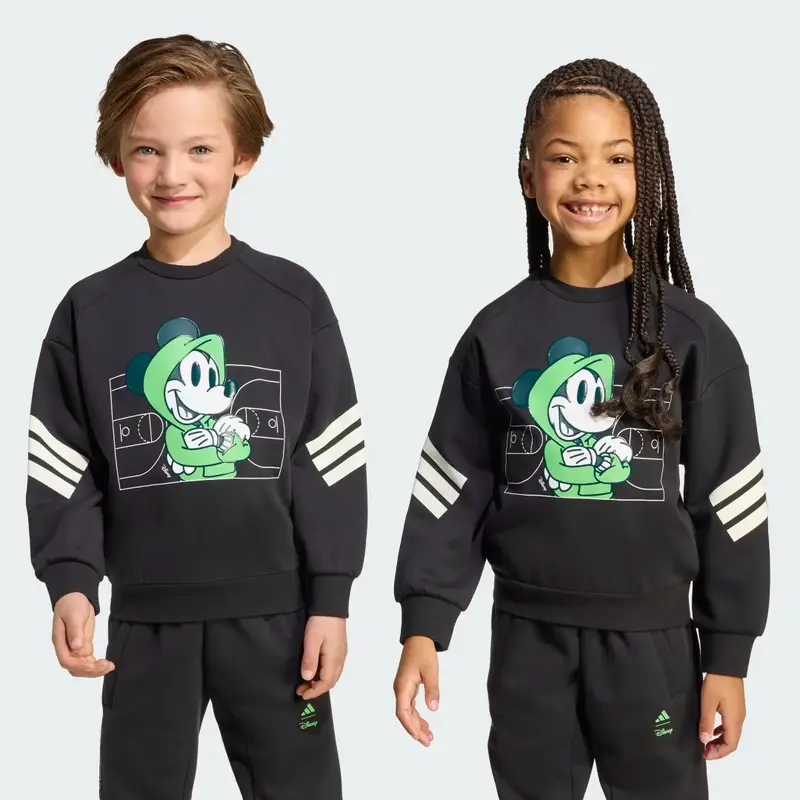 Felpa Topolino Disney Kids Black
