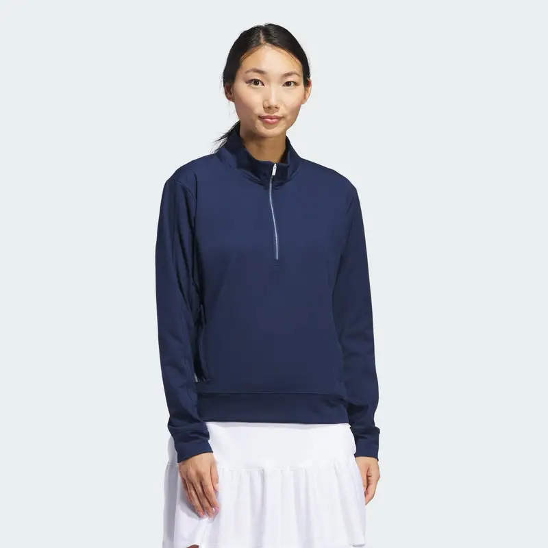 Felpa Ultimate365 Half-Zip Layering | Adidas Blu navy