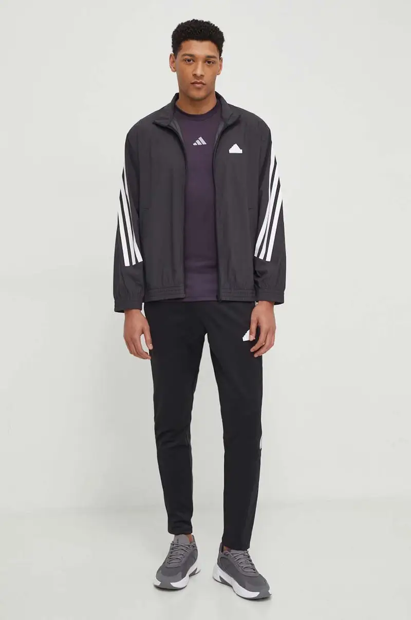 felpa uomo colore nero IN3316 miniatura 2