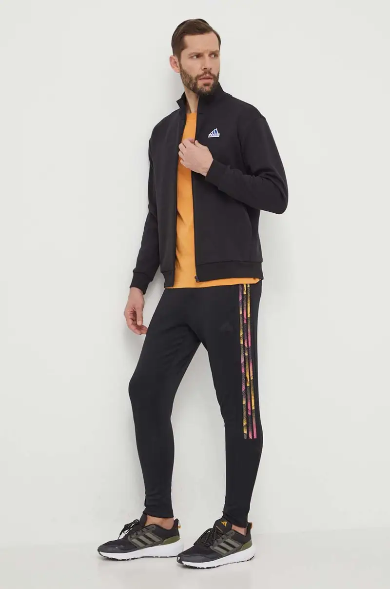 felpa uomo colore nero IS3231 miniatura 2