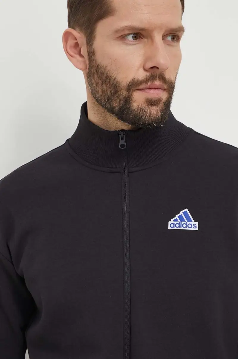 felpa uomo colore nero IS3231 miniatura 4