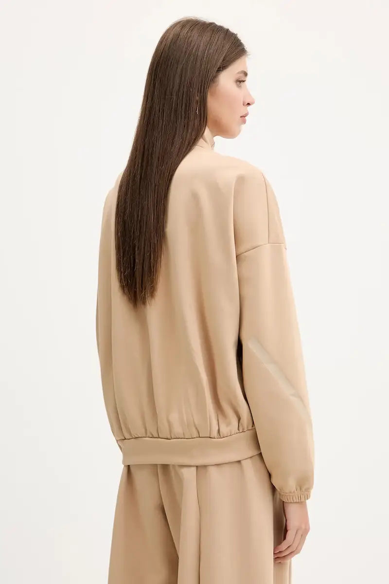 felpa x Z.N.E donna colore marrone JW7776 miniatura 3