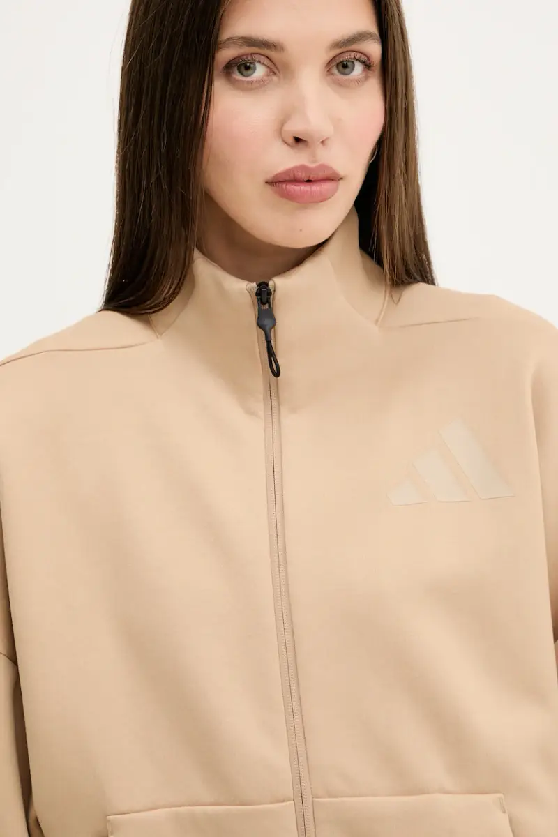 felpa x Z.N.E donna colore marrone JW7776 miniatura 4