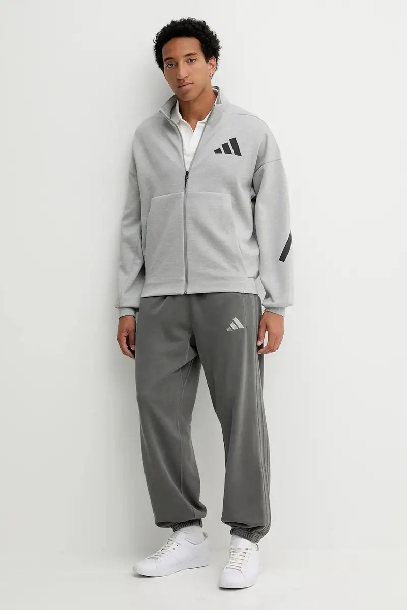 felpa x Z.N.E uomo colore grigio JX0638 miniatura 2