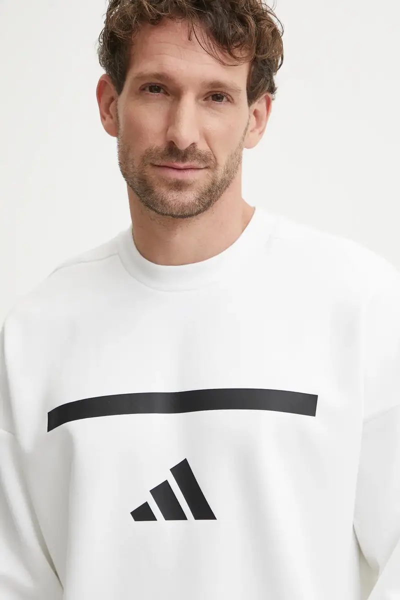 felpa Z.N.E. uomo colore beige JF2451 miniatura 4