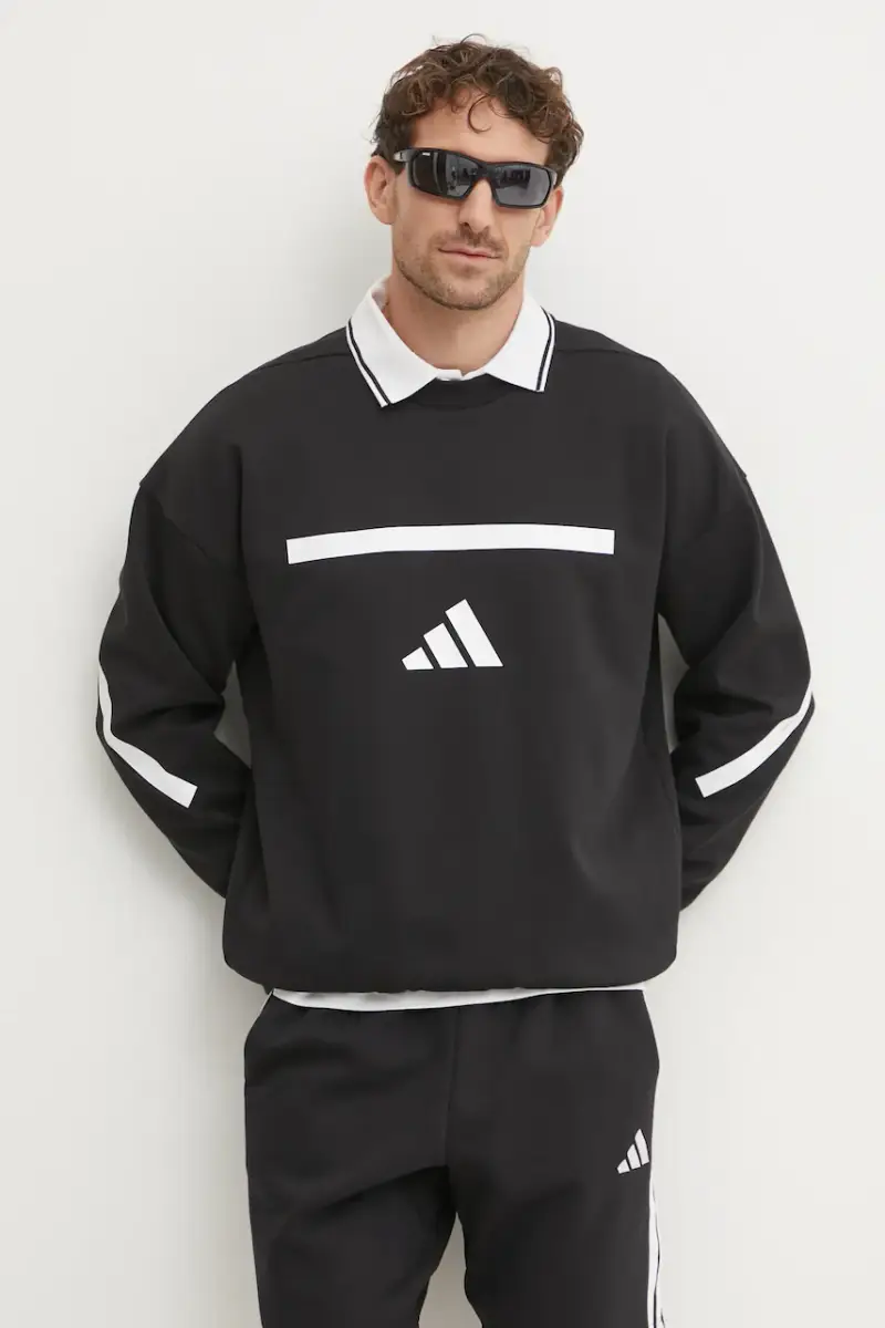 felpa Z.N.E. uomo colore nero JD5982