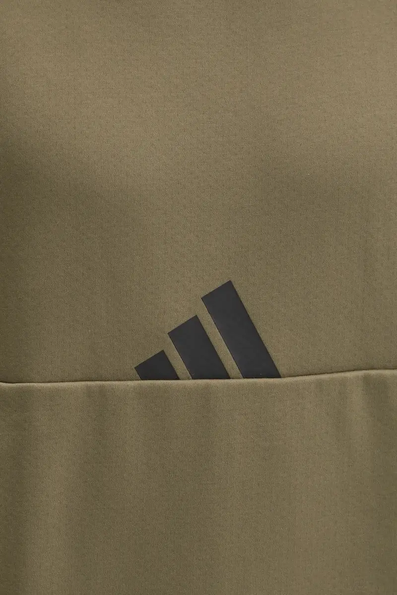 felpa Z.N.E. uomo colore verde con cappuccio JD5321 miniatura 5