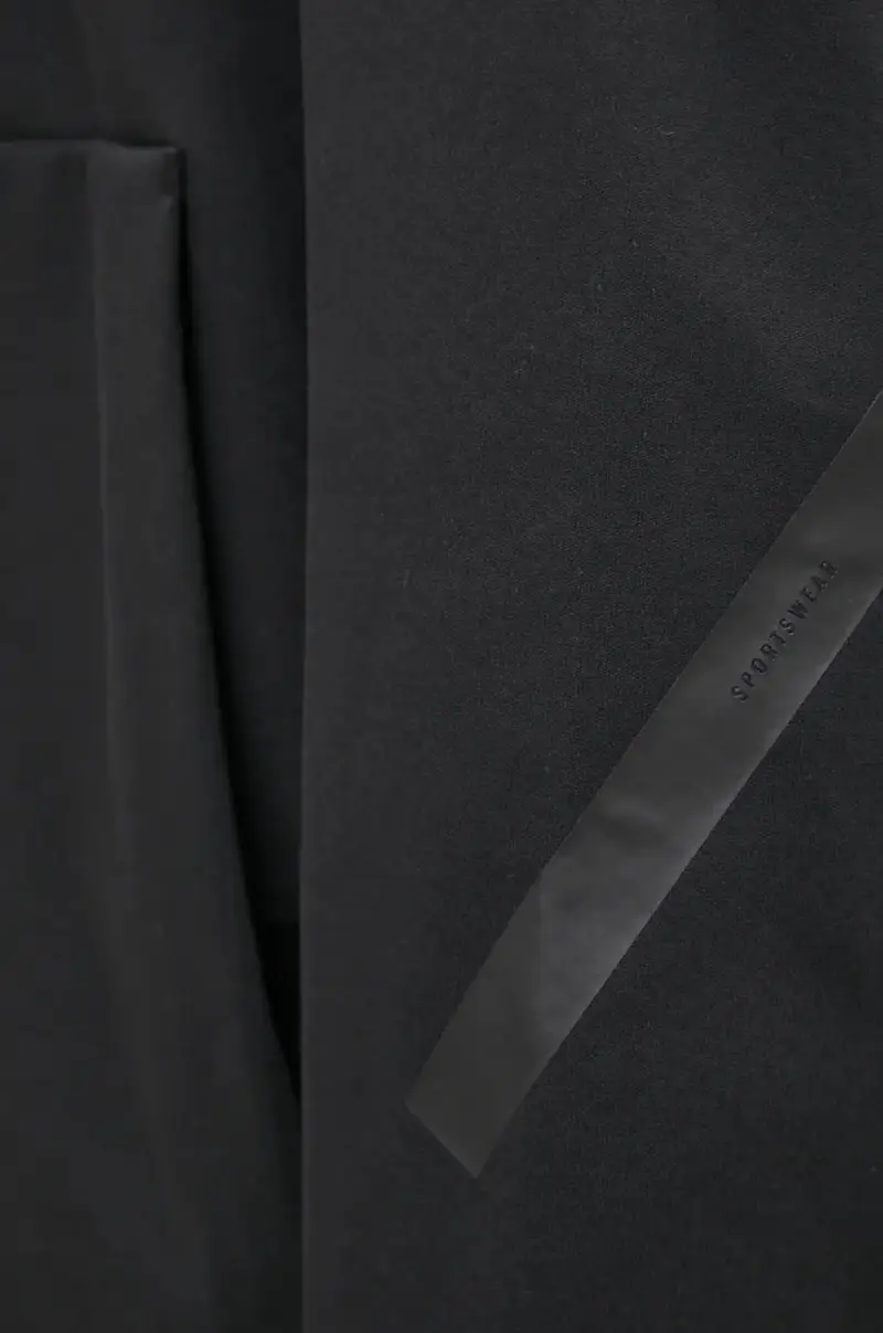 felpa ZNE uomo colore nero con cappuccio JE7537 miniatura 5