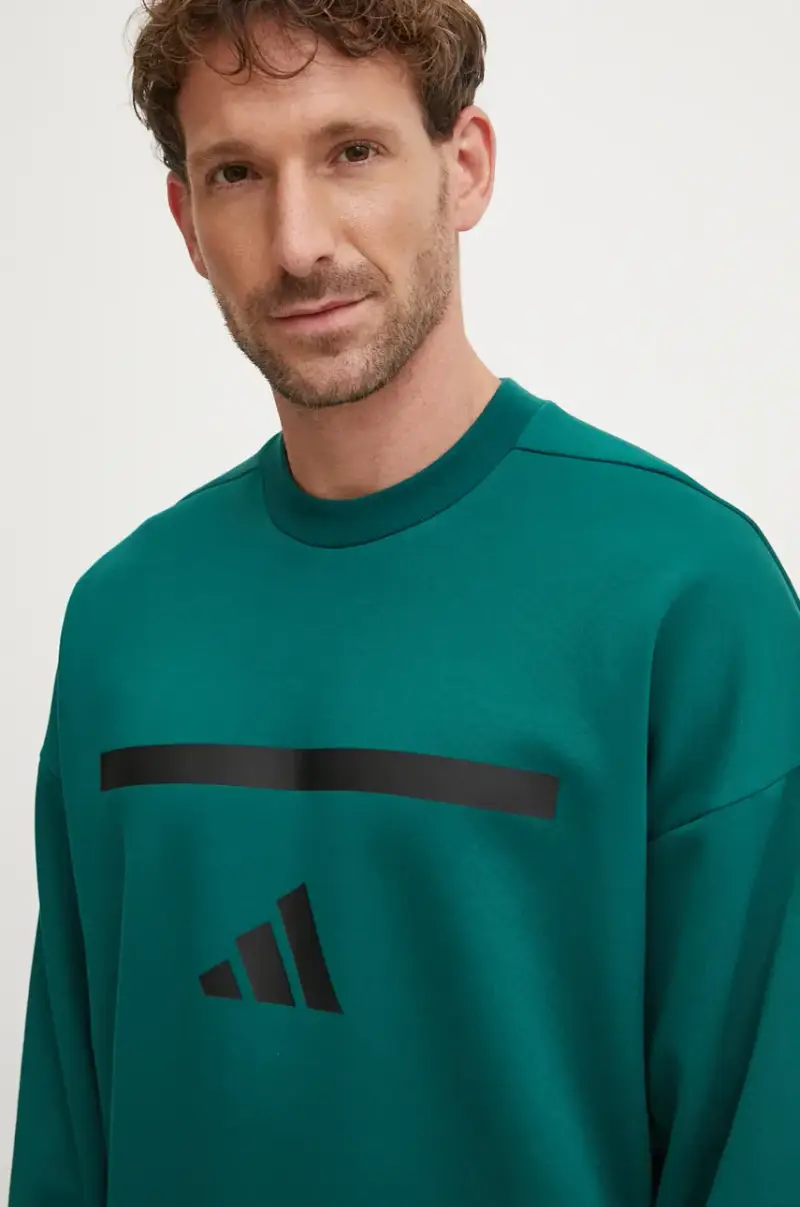 felpa ZNE uomo colore verde JD1673 miniatura 3