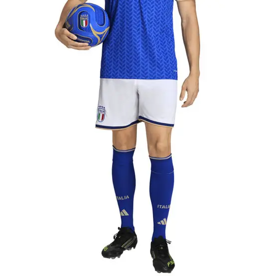 FIGC Home Italy 26 - pantaloni calcio - uomo White