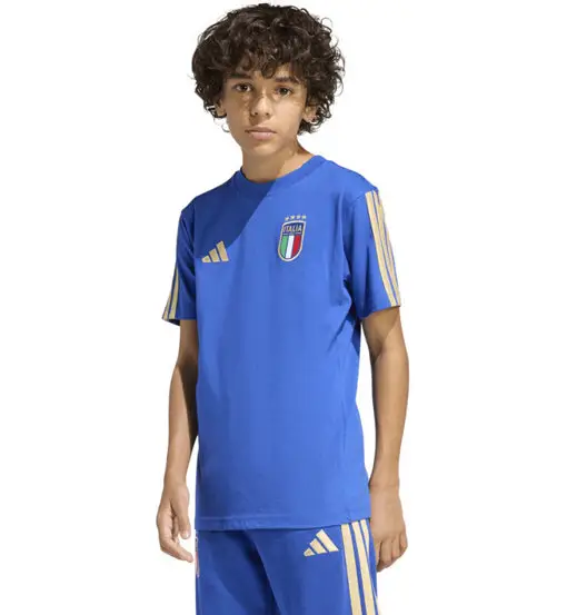 FIGC Italy DNA Jr - maglia calcio - ragazzo Blue