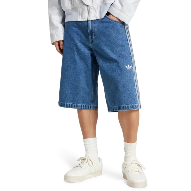 Adidas Firebird male Pantaloncini - Blu - Jersey di cotone - Foot Locker