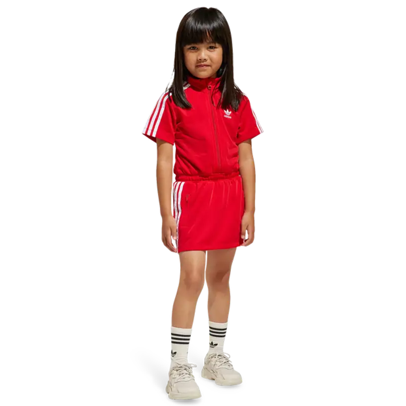 Adidas Firebird unisex Vestiti - Rosso - Poly Mesh - Foot Locker