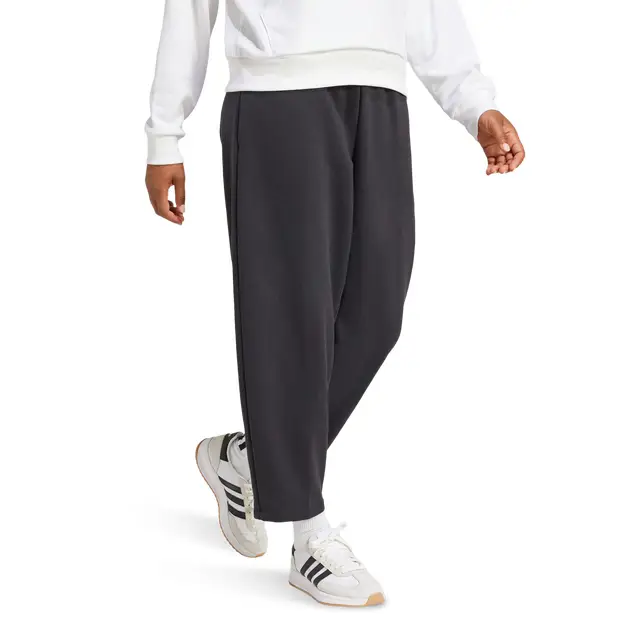 fleece Donna - Pantaloni Nero - di cotone Black