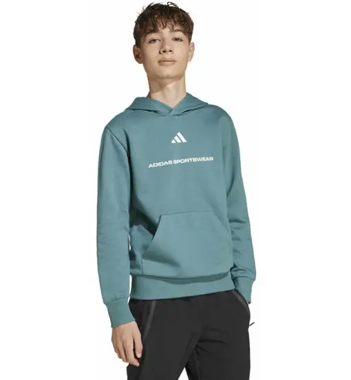 Fleece Jr - felpa con cappuccio - ragazzo Green