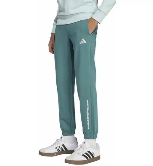 Fleece Jr - pantaloni fitness - ragazzo Green