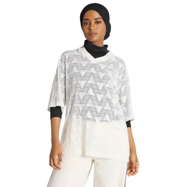 Football Donna - Magliette Bianco - Mesh White